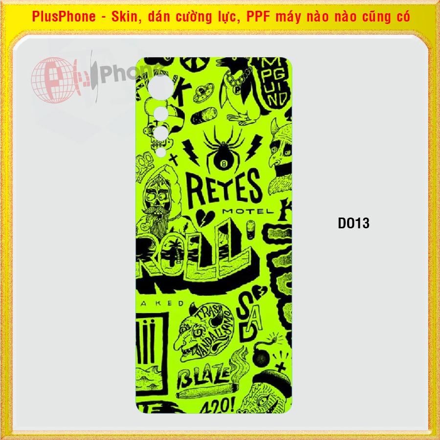 Dán Skin cho điện thoại LG Velvet 5G in hình nhiều mẫu hot, độc lạ