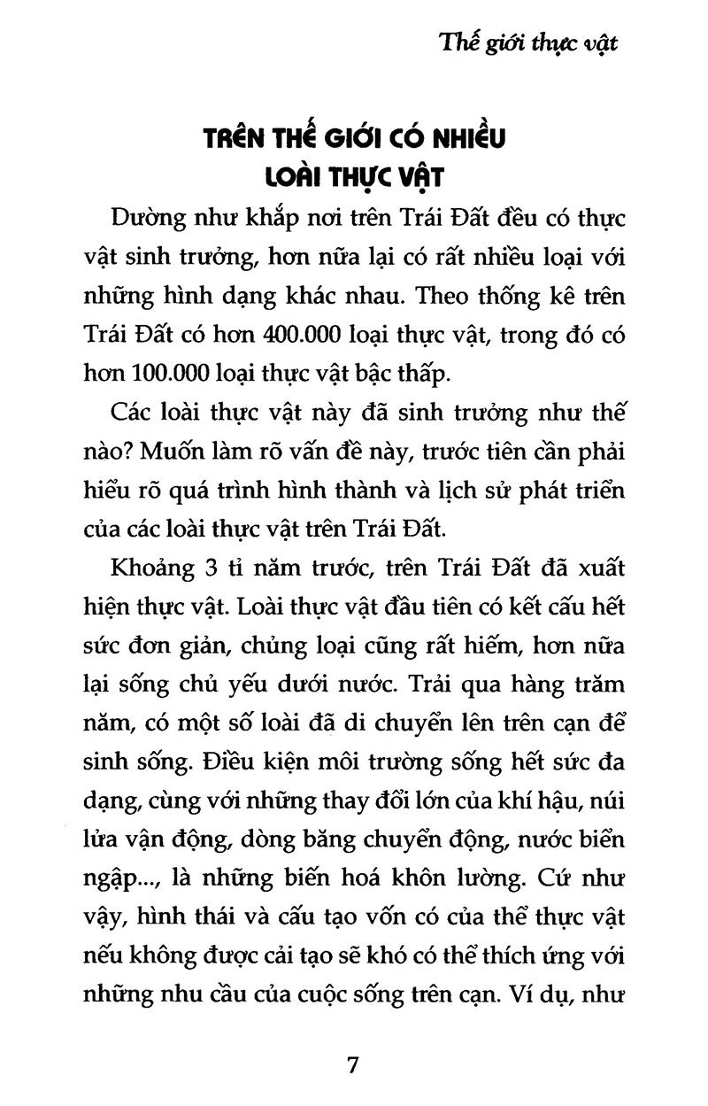 Khoa Học Vui - Thế Giới Thực Vật