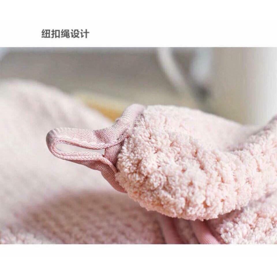 Khăn ủ tóc cotton siêu thấm 2018 hàng nhập khẩu .