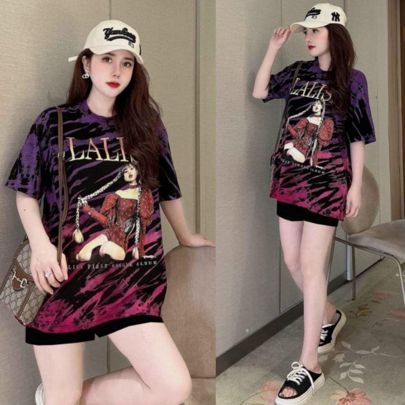 Bộ đồ nữ in họa tiết cô gái siêu xinh hàng chuẩn shop