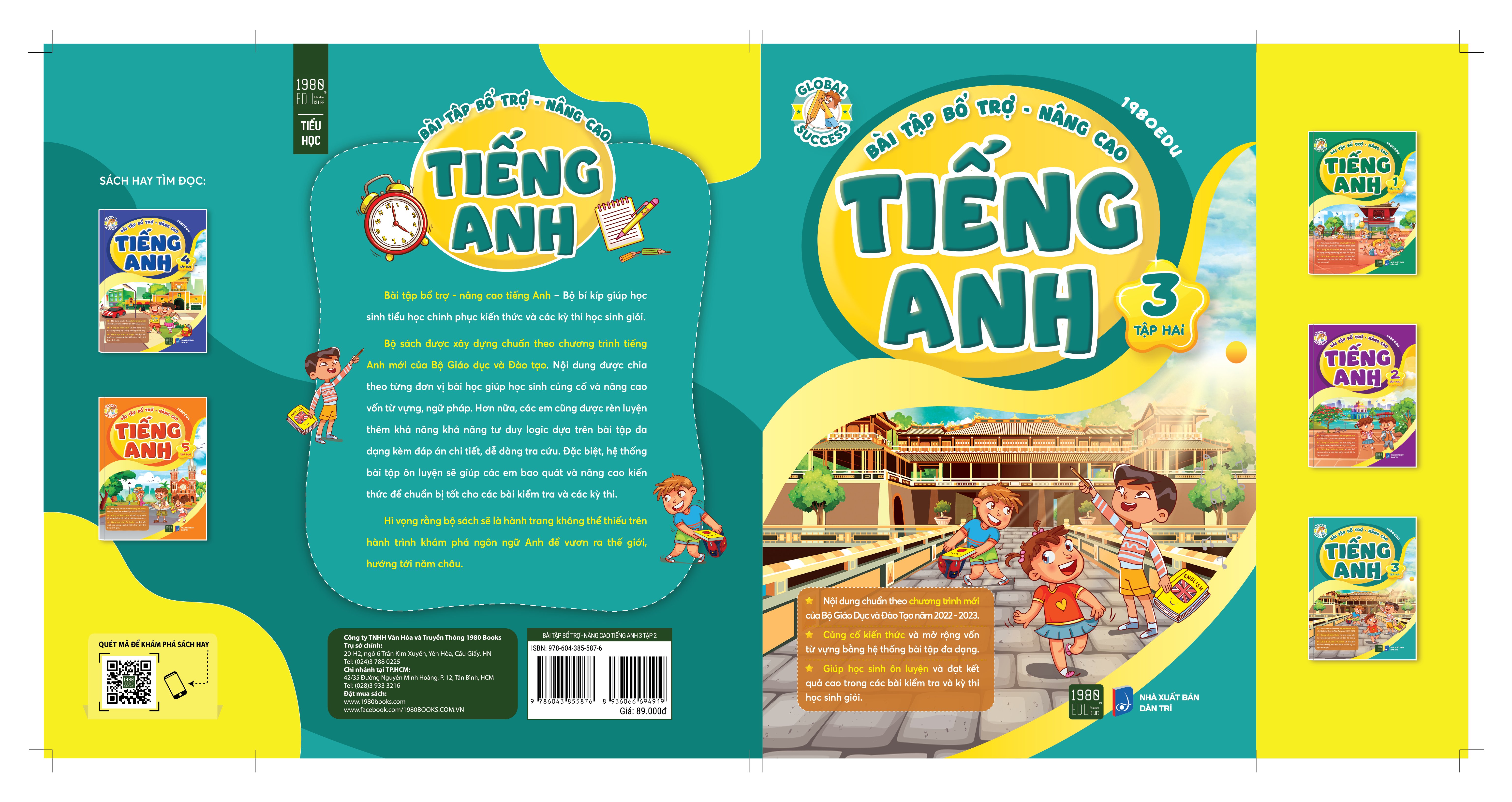 Bài Tập Bổ Trợ Nâng Cao Tiếng Anh Lớp 3 Tập 2