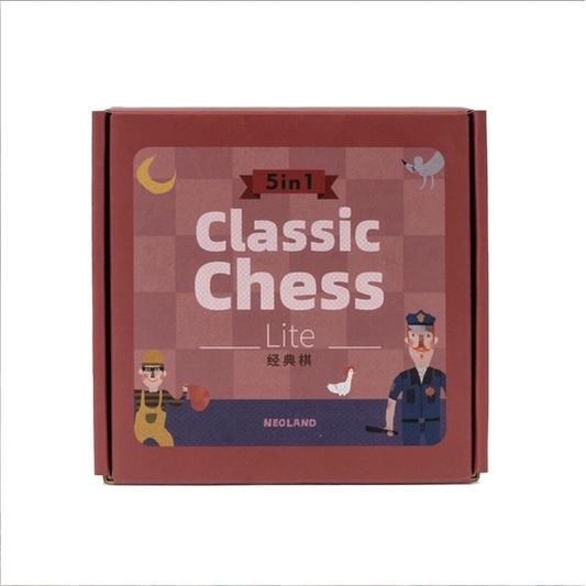 Bộ Cờ Trí Tuệ 5in1 NEOLAND Classic Chess ️ FREESHIP ️