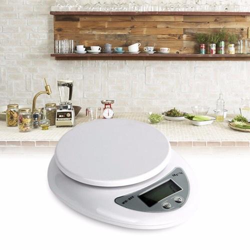 Cân Điện Tử Nhà Bếp 5kg, Cân Tiểu Ly làm bánh Chia Thực Phẩm Electronic Kitchen Scale B05