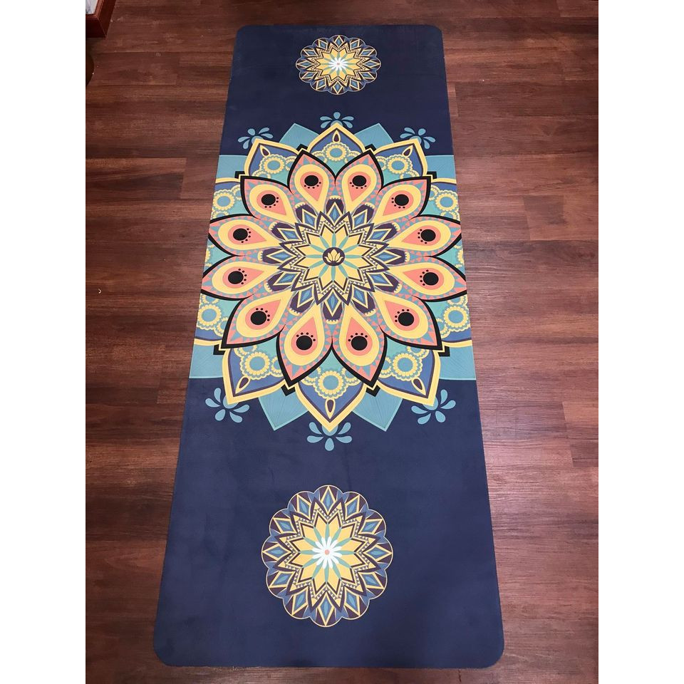 Thảm Yoga Cao Cấp Gấp Gọn -Họa Tiết Mandala