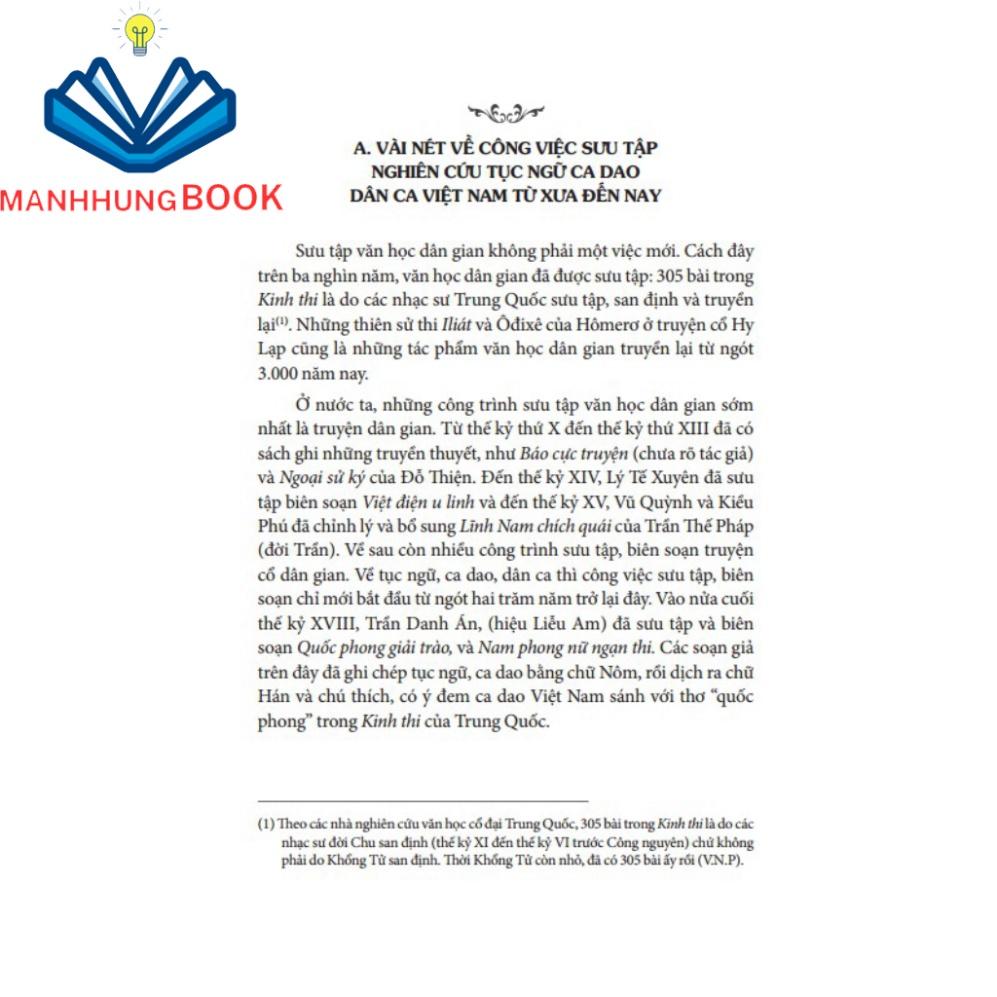 Sách - Tục ngữ, ca dao, dân ca Việt Nam