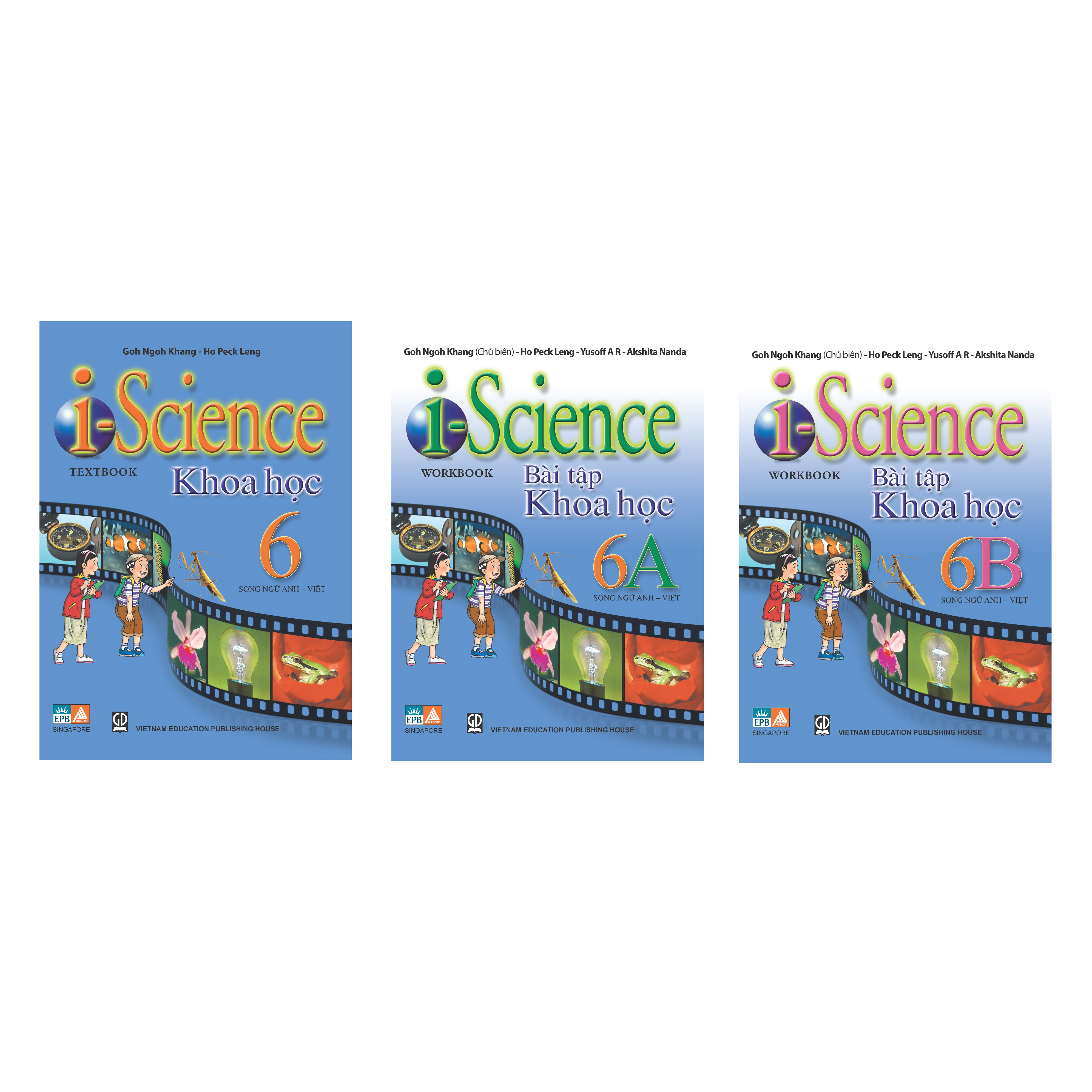 Bộ sách Khoa Học I Science (song ngữ) lớp 6