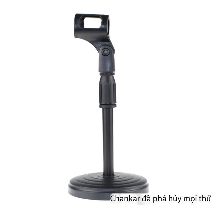 Giao hàng nhanh chân đế micro để bàn giá đỡ đĩa máy tính để bàn giá đỡ micro karaoke điện thoại di động có thể nâng lên
