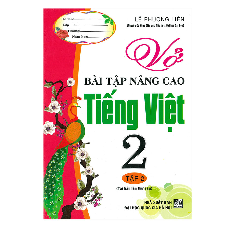 Vở Bài Tập Nâng Cao Tiếng Việt Lớp 2 Tập 2