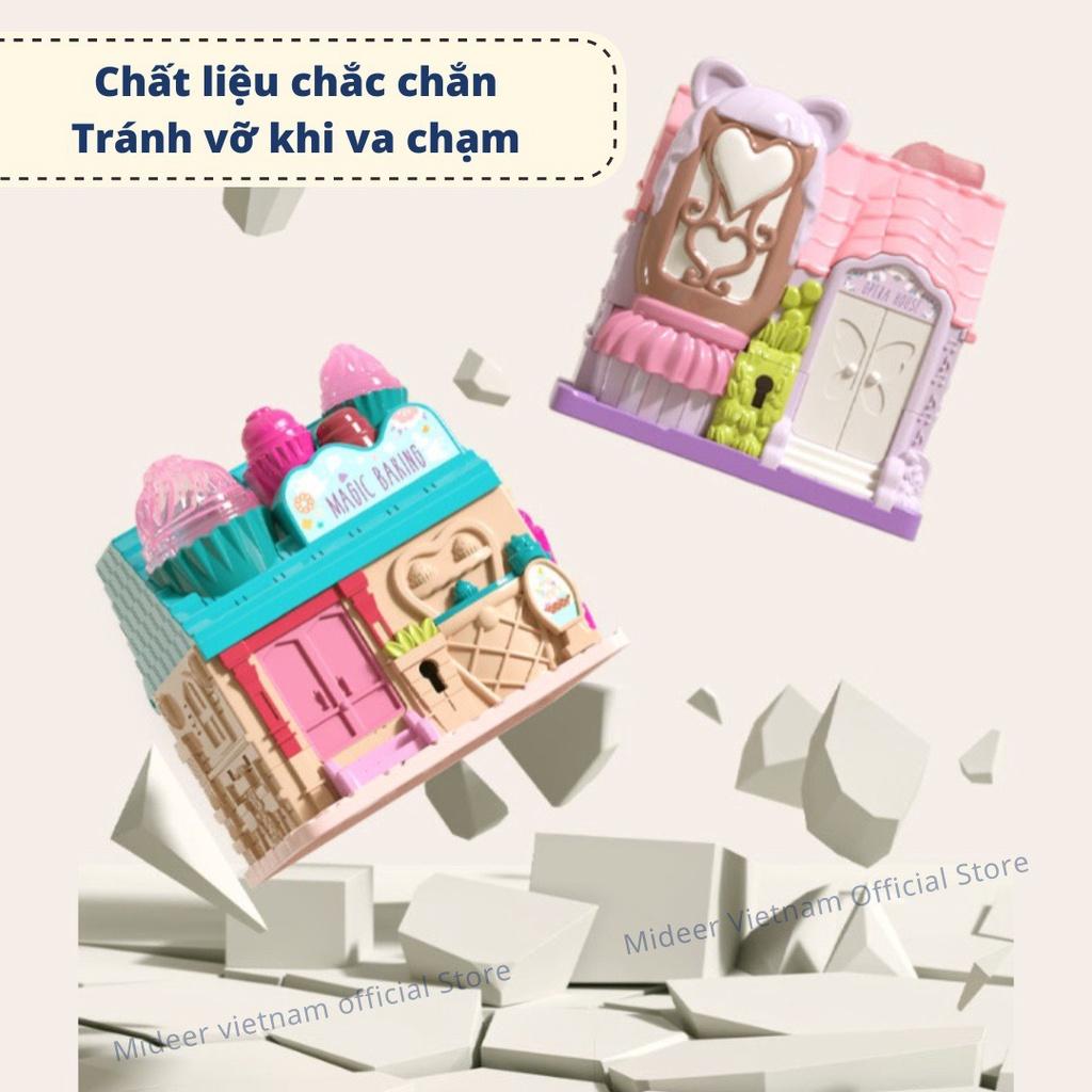 Nhà búp bê mini Mideer Magic Dollhouse Mô hình ngôi nhà búp bê cho bé gái 2 3 4 5 Tuổi