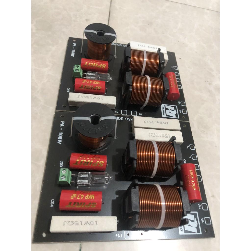 Phân tần loa 2 bass 1 treble kèn PA-108W