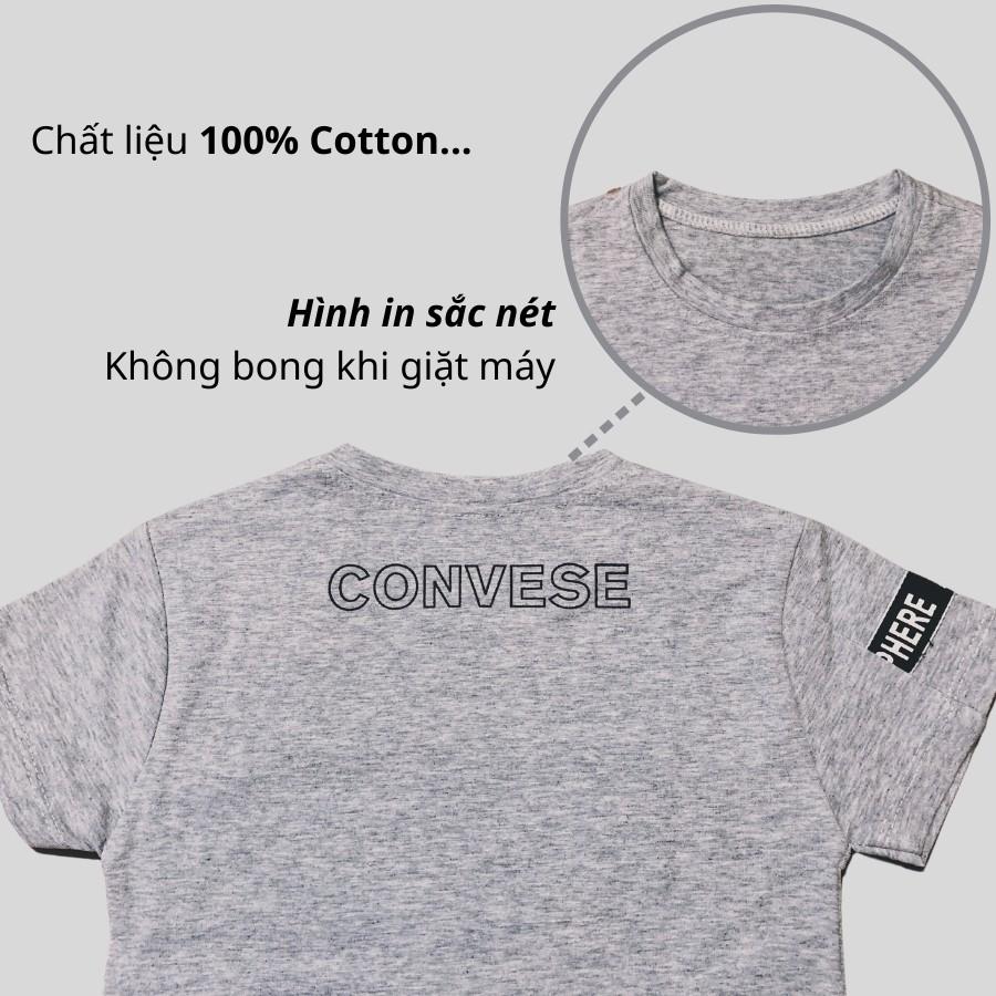 Áo thun bé trai cho bé 1-3 tuổi thoáng mát phong cách năng động Kidcat Shop