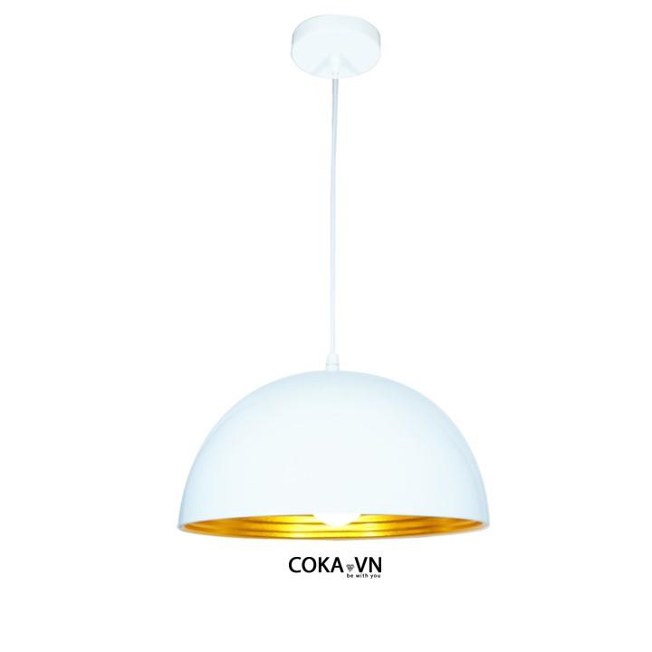 Đèn thả trần trang trí quán cà phê-nhà hàng-quán trà sữa-bàn ăn TCF20A mẫu mã đơn giản sang trọng thân sơn tĩnh điện