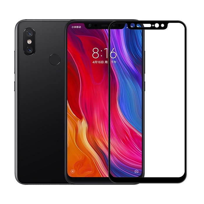 Dán kính cường lực full 5D tràn màn hình dành cho Xiaomi Redmi Note 6 Pro phủ màu