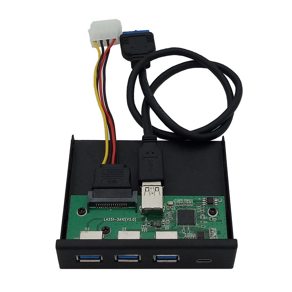 Bảng Điều Khiển Đa Chức Năng 33S50-RTK Loại-C + 3 Cổng USB3.0 Và Hộp Đựng Có USB & Nguồn