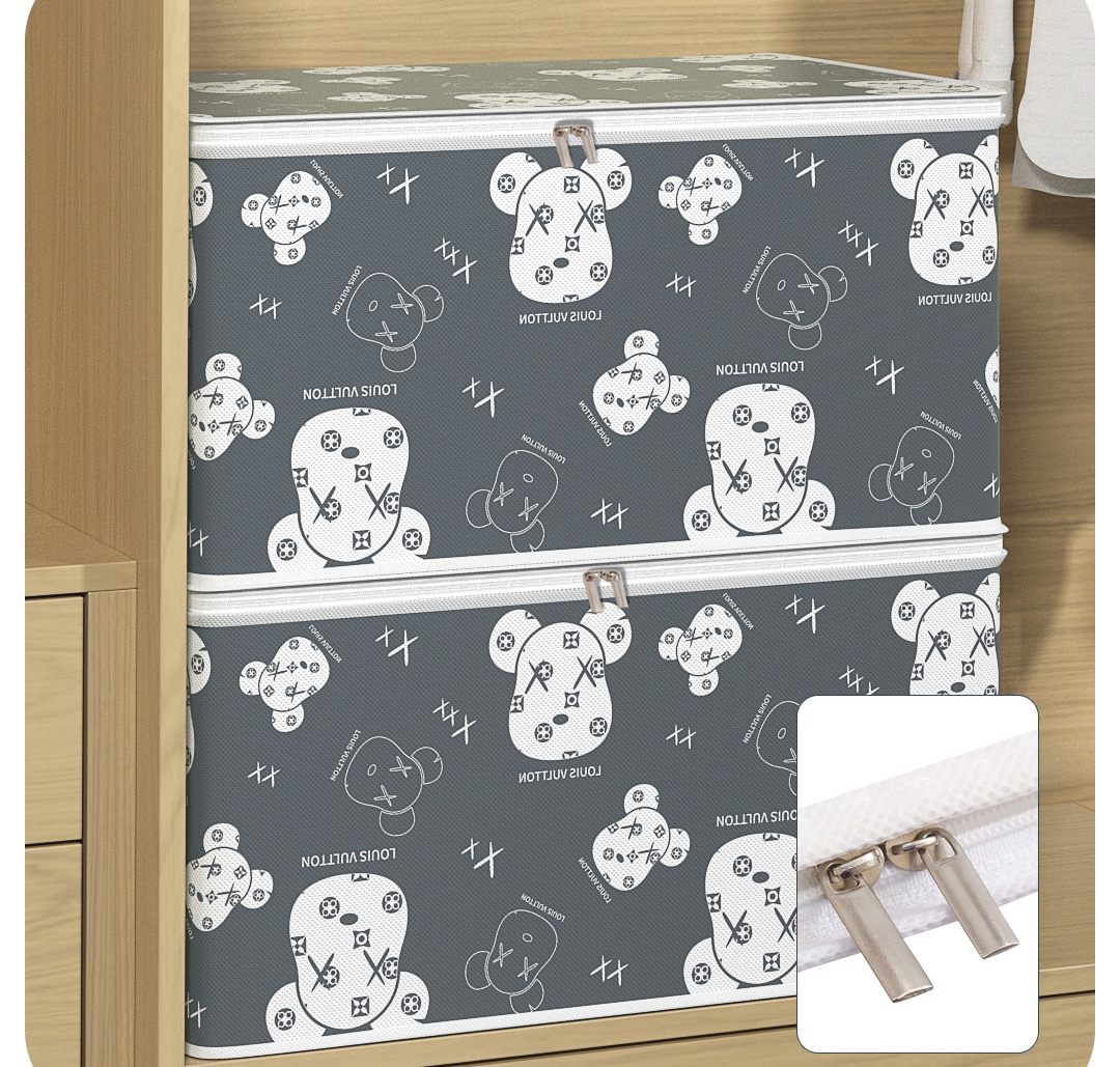 Túi đựng quần áo chăn màn ga gối size lớn 75L 60*40*30cm, màu giao ngẫu nhiên