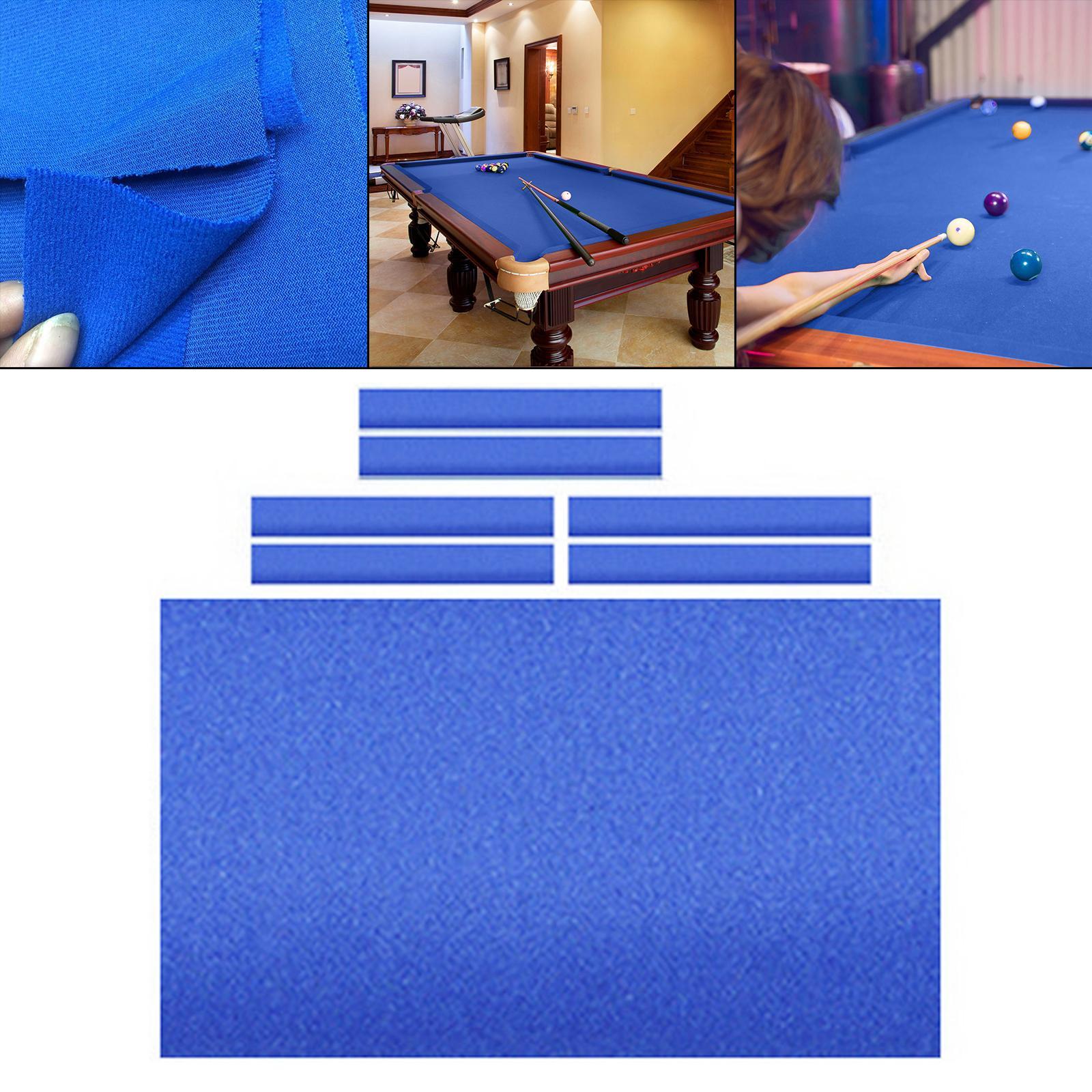 Professional Billiard Pool Table Cloth Mat  Accessories 7/8/9 Ft