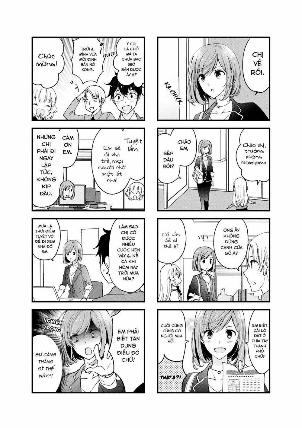 senpai nhỏ nhắn của tôi rất dễ thương chapter 12 6