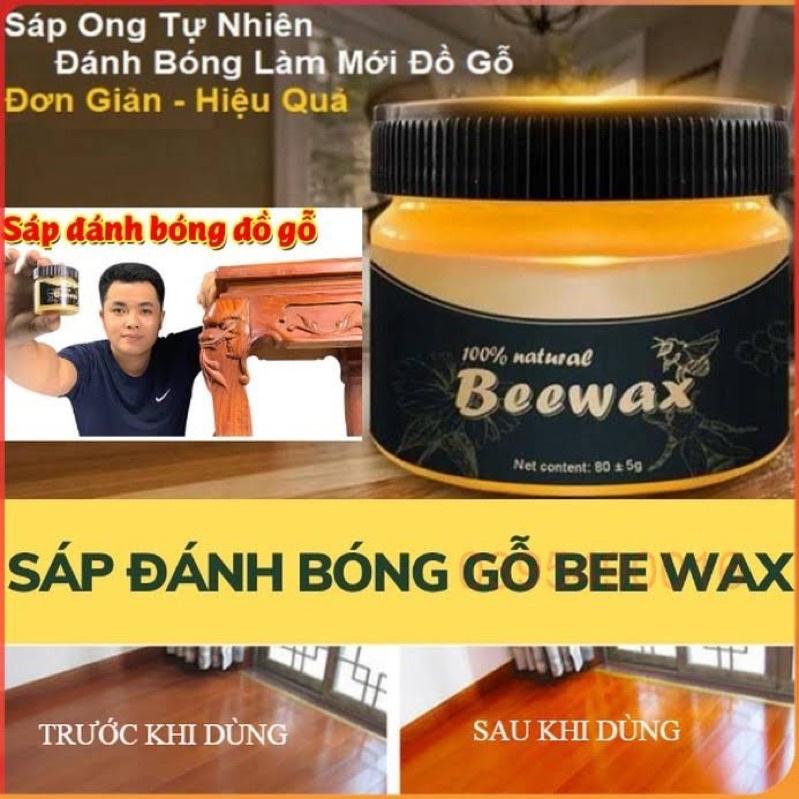 Sáp ongFREESHIPSáp ong BEEWAX đánh bóng, làm mới, tạo ẩm sàn gỗ, bàn ghế, bàn làm việc, cầu thang, đồ trang trí