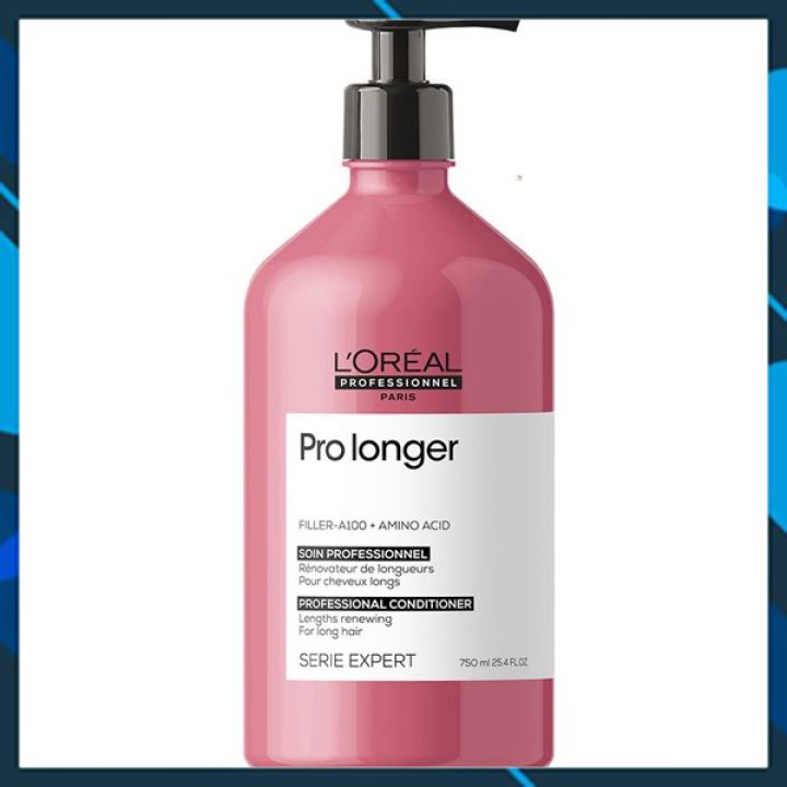 DẦU XẢ L'OREAL SERIE EXPERT PRO LONGER PROFESSIONAL CONDITIONER LÀM DÀI GIẢM ĐỨT GÃY TÓC 750ML