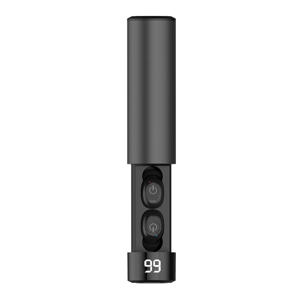Wireless Bluetooth 5.0 Headphone LED Electricity Display Earphone Sports Stereo Earbud Headset IPX7 Waterproof