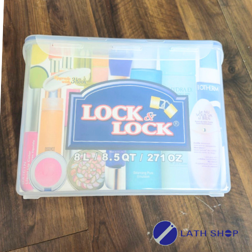 Hộp Bảo Quản Thực Phẩm Lock&amp;Lock Chia Ngăn Có Quai Xách HPL892- 8L - Hàng Chính Hãng