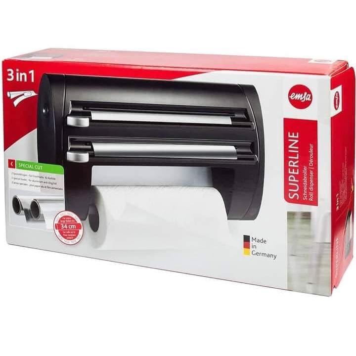 Giá Treo Cắt Giấy Nhà Bếp Emsa SUPERLINE, Giá Đựng Giấy, Nhập Đức