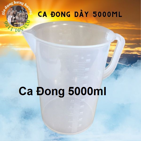 Giá Sỉ Ca đong nhựa định lượng pha chế định lượng pha chế 5l-5000ml