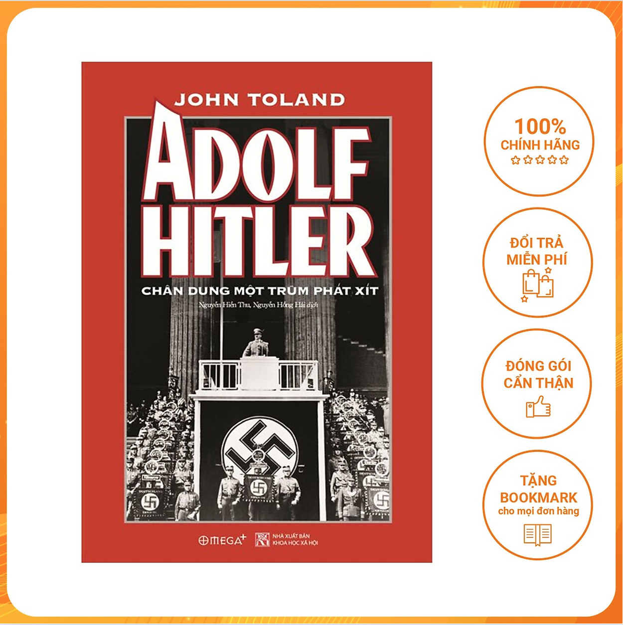 Sách - Adolf Hitler – Chân Dung Một Trùm Phát Xít (Tái Bản 2020)