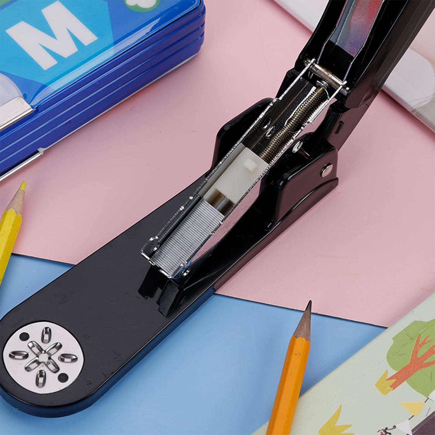 Stapler quay 360 °, vải chống trễ kim loại chất lượng cao cho văn phòng, nhà, trường học