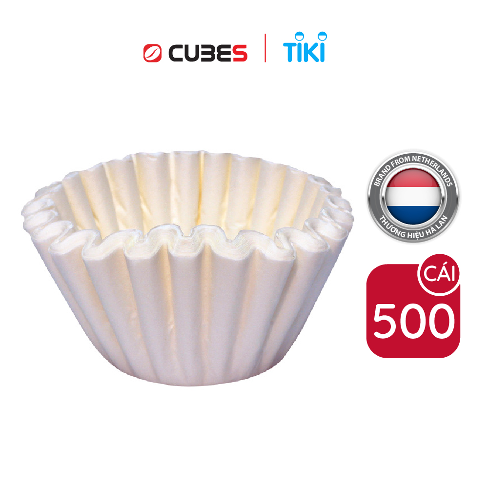 Giấy lọc cà phê Animo 90/250 mm - Box Filter Paper 195 - Hàng nhập khẩu chính hãng 100% từ thương hiệu Animo, Hà Lan