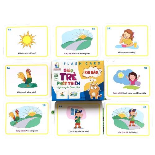 Flashcard - Thẻ học thông minh giúp trẻ phát triển ngôn ngữ và giao tiếp - Đồ chơi thông minh cho bé