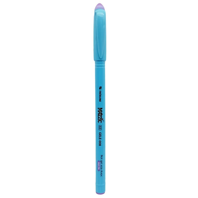 Bút Gel Xóa Được 0.5 mm - Mazzic Thiên Long GELE-008 - Mực Tím