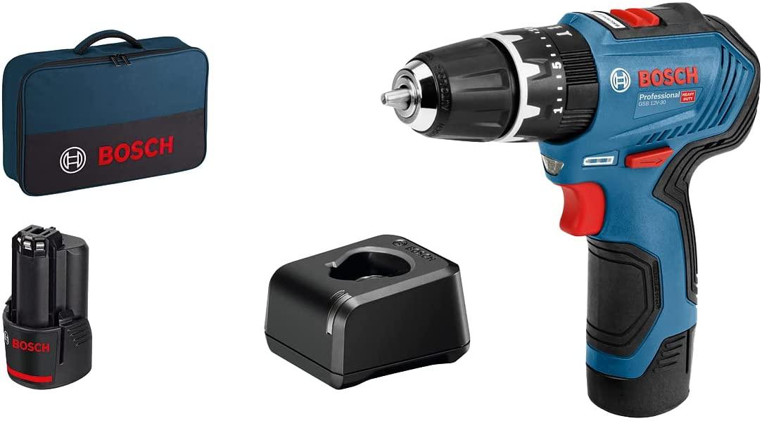 MÁY KHOAN BÚA DÙNG PIN 12V BOSCH GSB 12V-30 - HÀNG CHÍNH HÃNG
