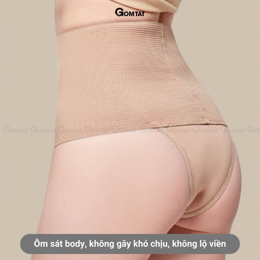 Quần lót nữ GOMTAT có gen nịt bụng dưới mặc trong váy, định hình eo thon gọn co giãn tốt - SA-036