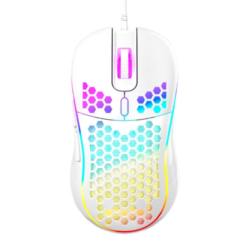 USB Cao Cấp Chuột Chơi Game Có Dây USB Dạ Quang Chuột Trò Chơi Lập Trình Macro 7200 DPI Có Dây Cảm Biến Quang Game Thủ Chuột