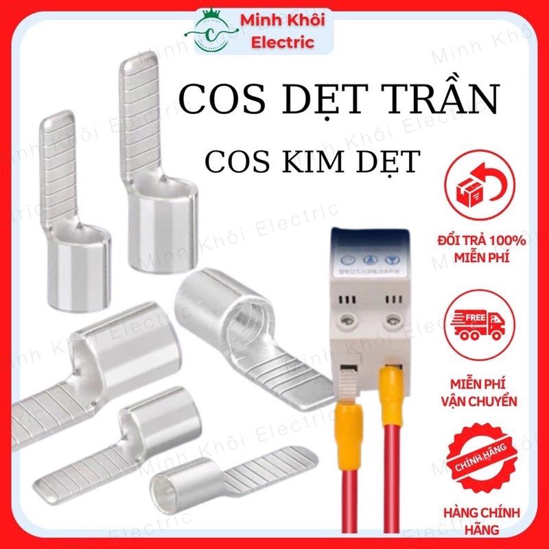 cos dẹt trần, đầu cốt dây điện pin dẹp , cosse đồng nối aptomat (CB)