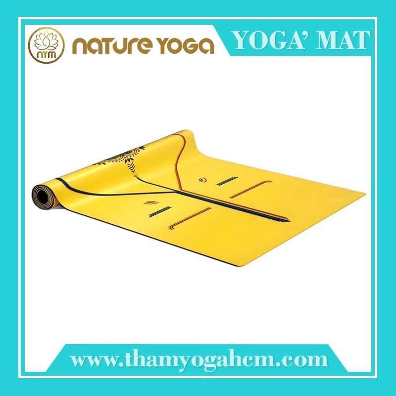 Thảm Yoga Chuẩn Đẹp PU Cao Su Nature - Thảm Du Lích Gấp Gọn