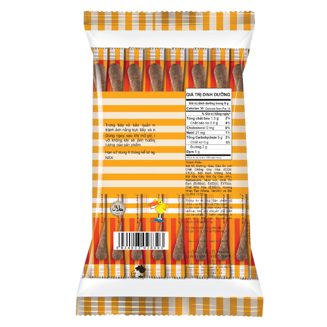 Combo 10 gói Oishi Snack Que Nhân Café Moka Akiko