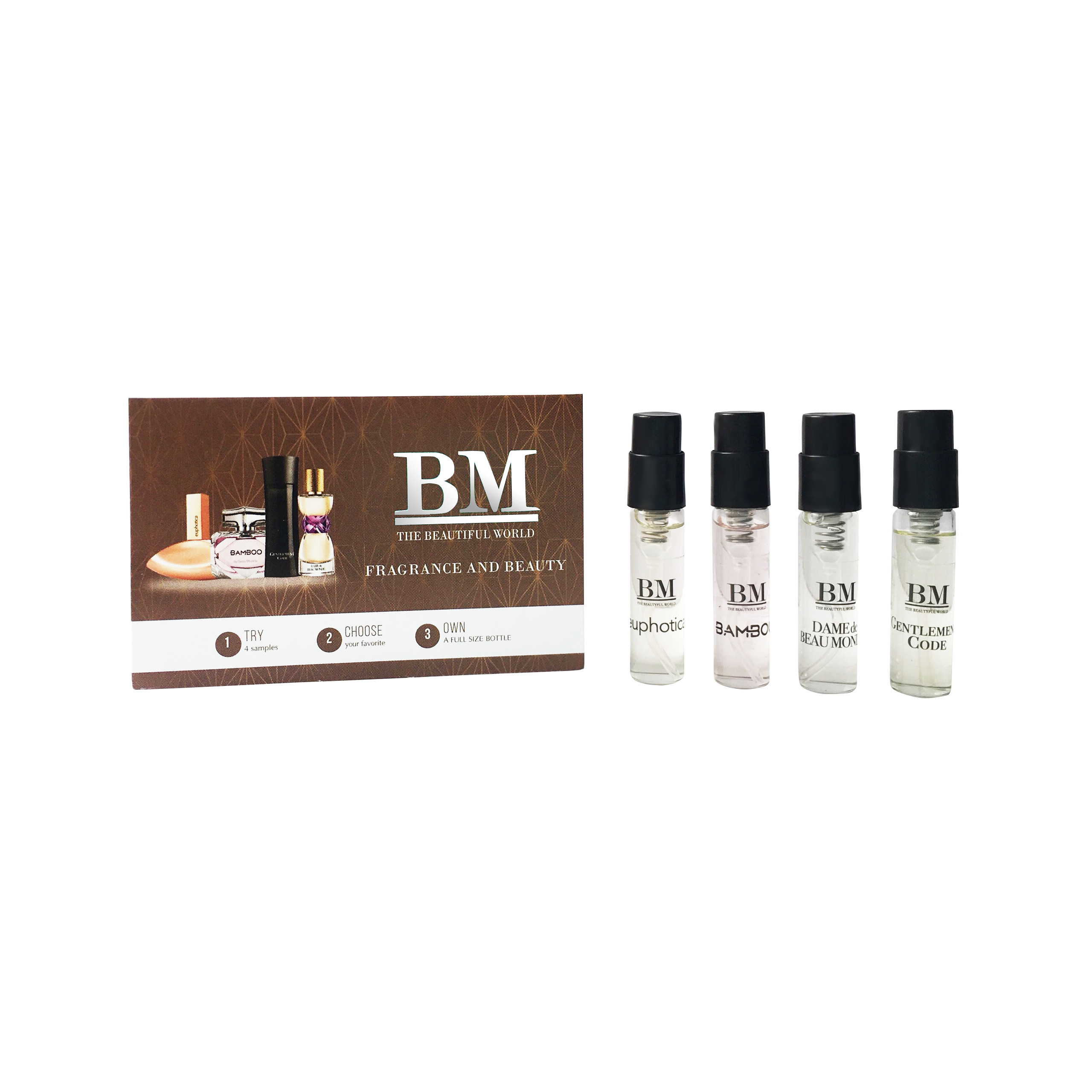 Set Vial 4 Nước Hoa BM 2ml x 4