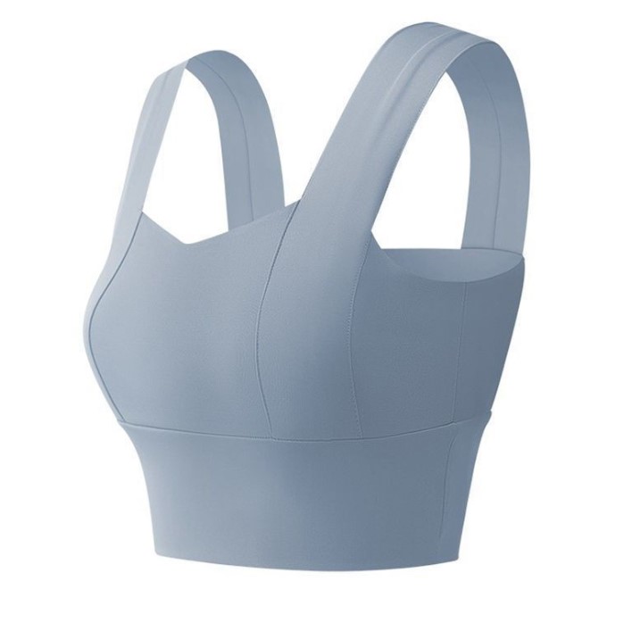 Áo bra tập gym có mút đệm, co giãn tốt, ôm dáng tôn ngực, 2 dây To Bản
