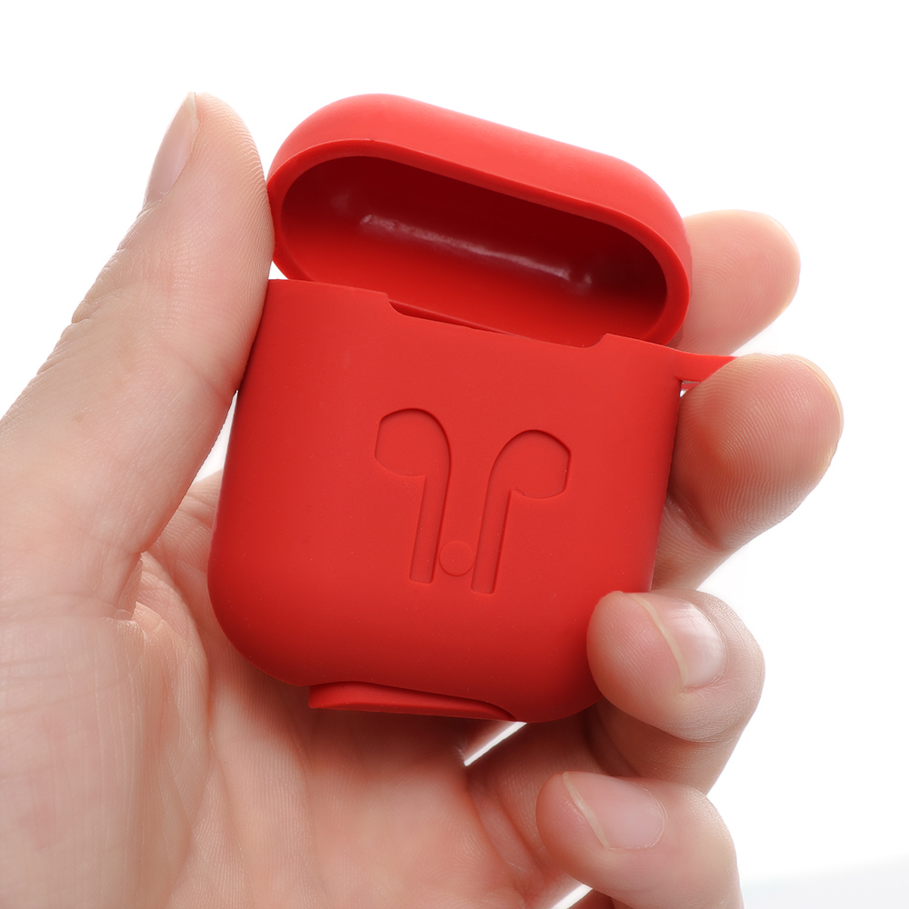 Hộp Đựng Tai Nghe BT Không Dây Vỏ Silicone Tương Thích Với AIRpods Apple