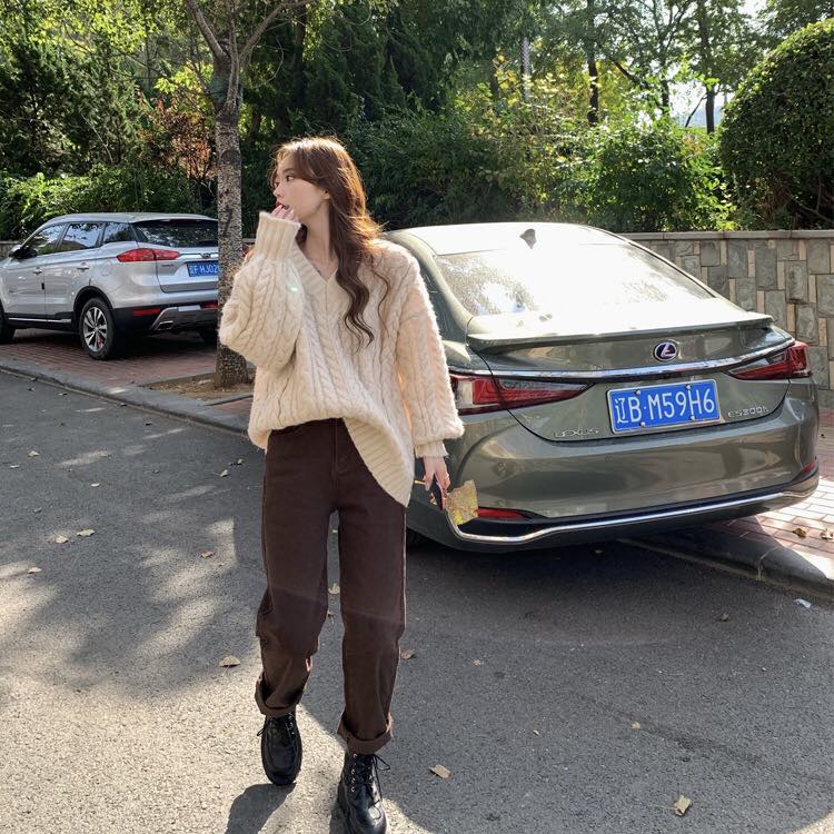 Áo sweater len lông siêu mịn dày ấm áp - Hàng cao cấp