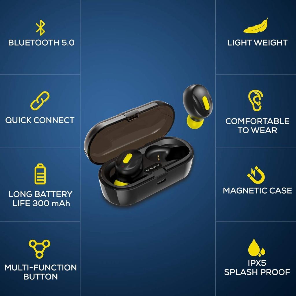 Tai nghe chơi game Lenovo X Wecool Moonwalk mini không dây bluetooth 5.1 âm thanh nổi HD có độ trễ thấp kèm micrô