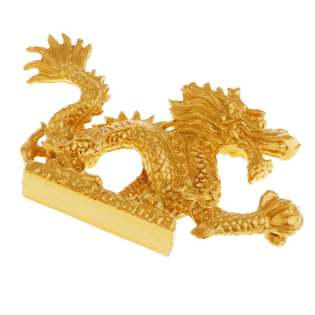 Tishita Trung Quốc Rồng Phong Thủy Tượng Điêu Khắc Thu Hút Tài Lộc Và May Mắn Tặng 1
