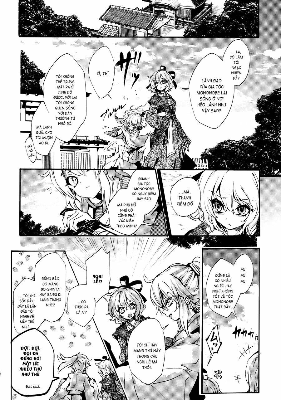 Touhou - Soga No Tojiko Wa Koranai Ara No Shou Chapter 0 - Trang 8