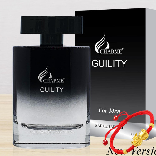 Nước hoa Nam Charme Guility 100ml, Tặng Kèm Vòng Tay May Mắn