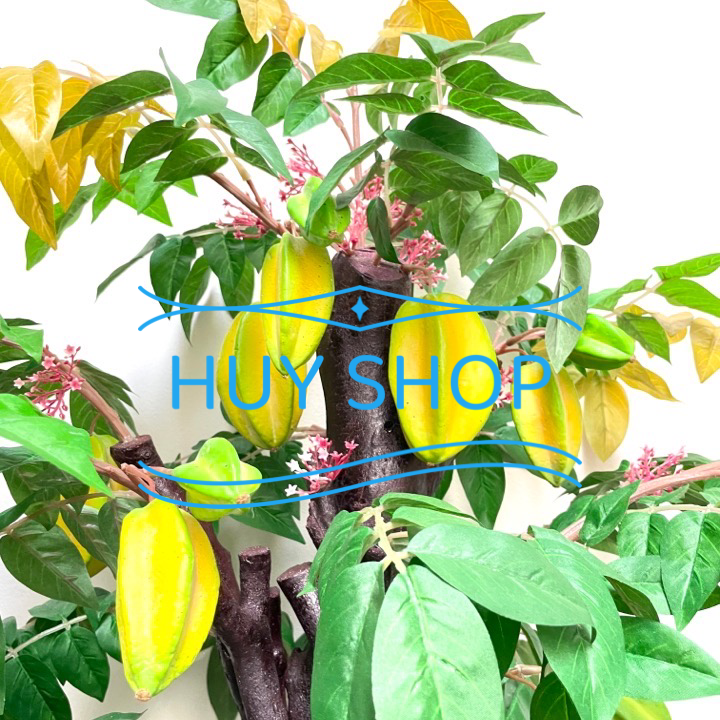 Gốc cây TRÁI KHẾ nhân tạo trang trí nhà cửa