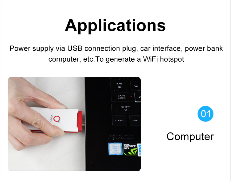 Usb Phát Wifi Từ Sim 4G OLAX U90 Tốc Độ 150Mb Hỗ Trợ 10 Kết Nối, Sử Dụng Nguồn Điện Usb 5v Hoạt Động Liên Tục , Kèm Sim 4G Mobifone - Hàng Chính hãng