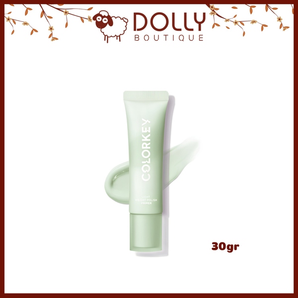 Kem Lót Hiệu Chỉnh Tông Da &amp; Kiềm Dầu Colorkey Lightweight Polish Primer