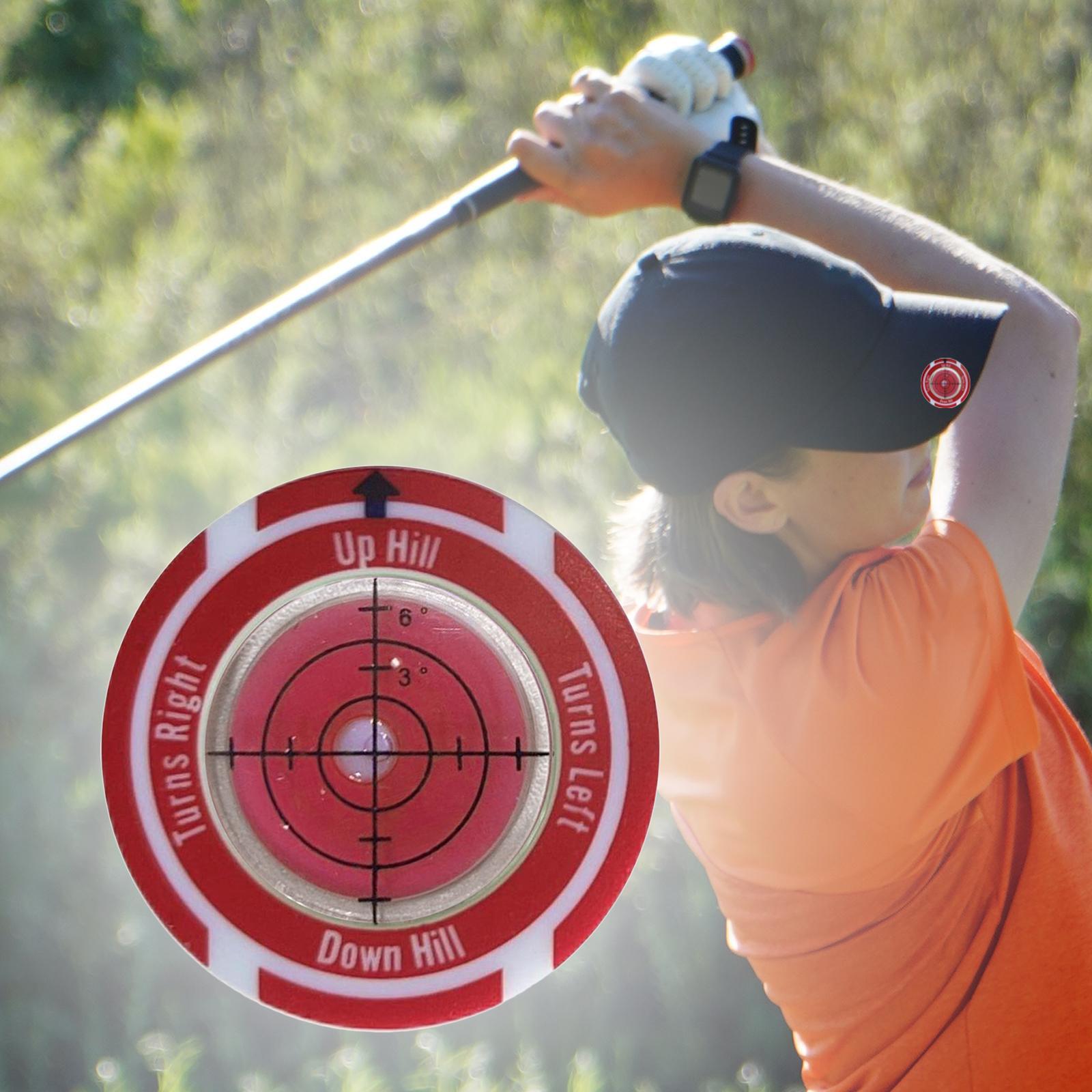 Golf Ball Marker Portable Hat Clip Outdoor Putting Aid Tool Golf Accessory